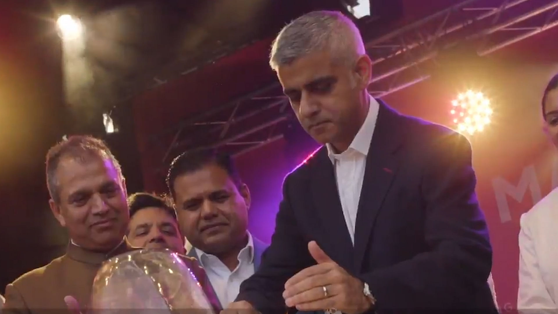 Mayor of London, Sadiq Khan enjoys Ram Leela 