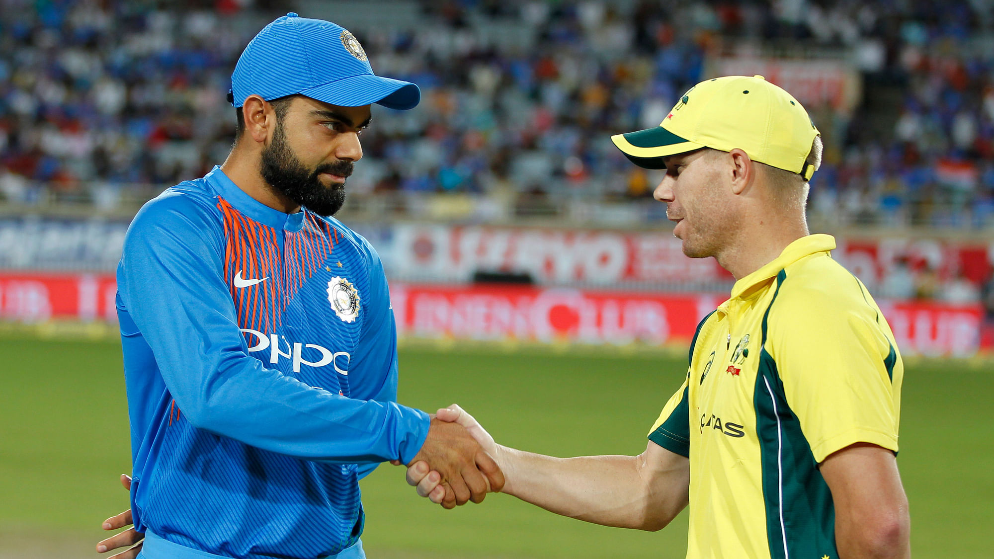 Australia cricketer David Warner has tried to name similarities between himself and India skipper Virat Kohli.