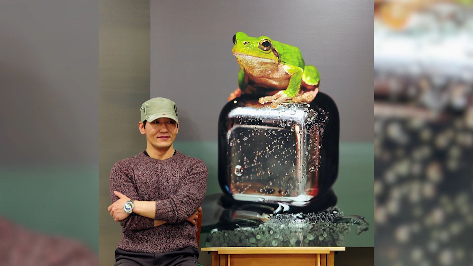 Veteran artist Young Sung Kim shuns the world with his hyper- realistic paintings