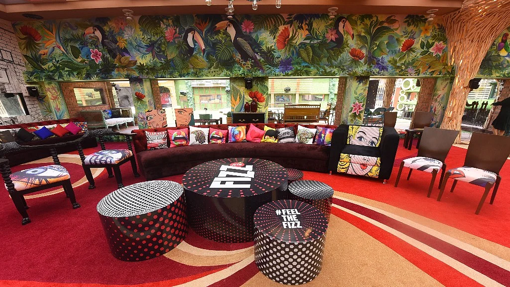 The sitting area in the <i>Bigg Boss </i>11 house. 