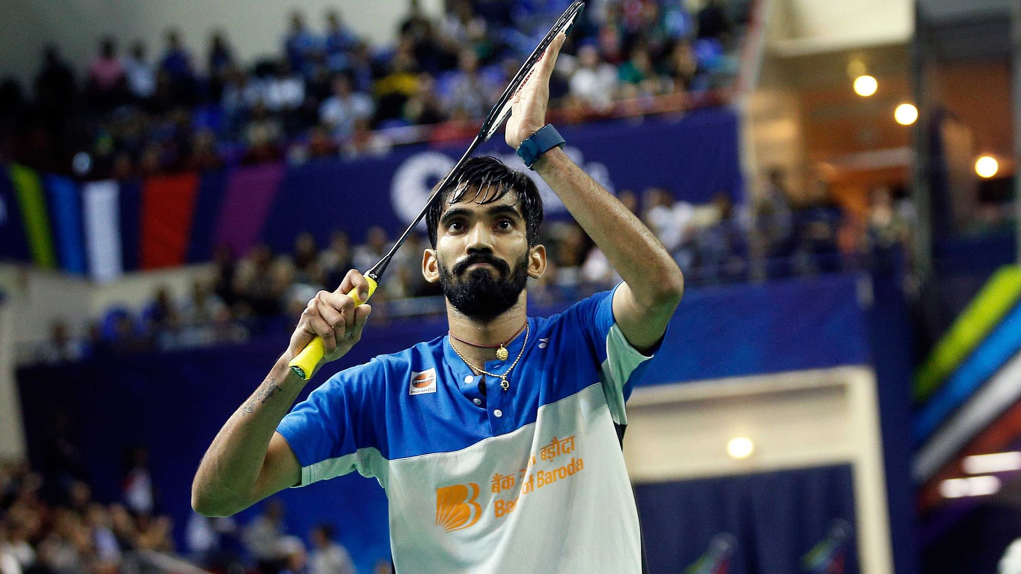 Kidambi Srikanth made the quarters for the first time in seven months after claiming a thrilling win in men’s singles on Thursday.