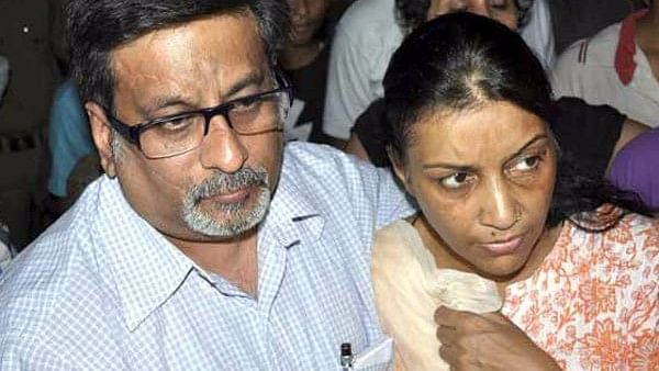 The Talwars were acquitted by the Allahabad High Court in the double murders of Aarushi and Hemraj. (Photo Courtesy: <a href="https://www.oneindia.com/img/2013/11/26-rajesh-talwar-and-nupur-talwar-600.jpg">OneIndia</a>)