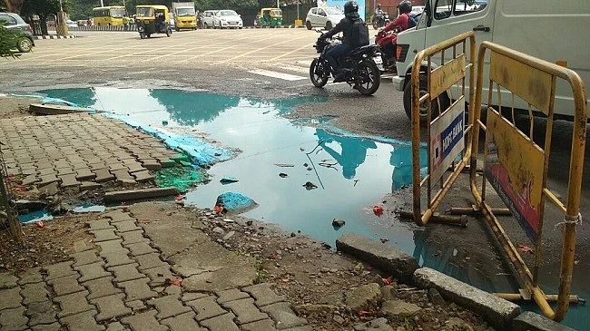Mermaids Come Out & Play in B’luru’s Flooded and Potholed Streets