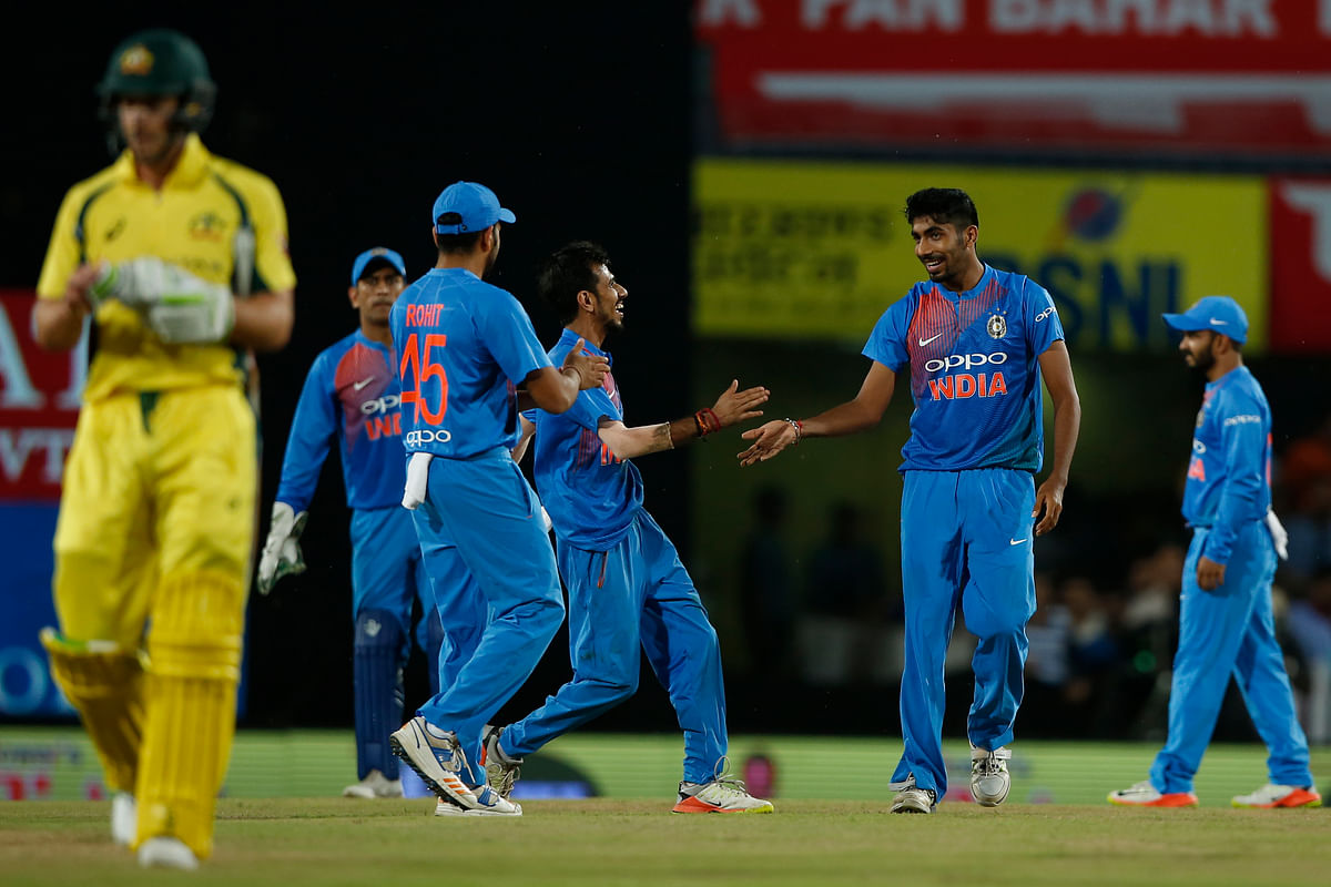 India beat Australia by 9 wickets via DuckworthLewis method in the first T20 International in Ranchi on Saturday.