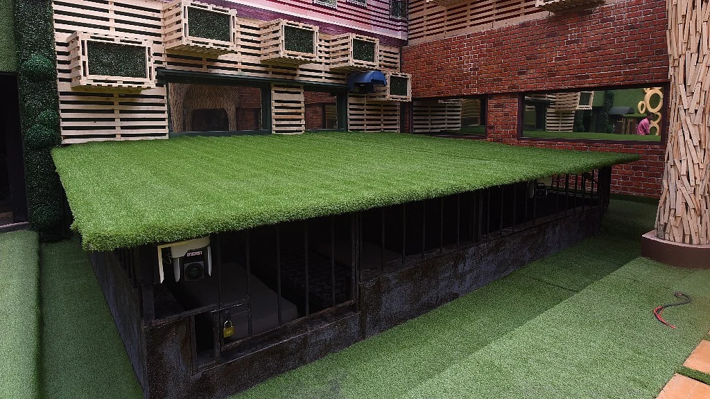 The jail of the <i>Bigg Boss</i> 11 house. 
