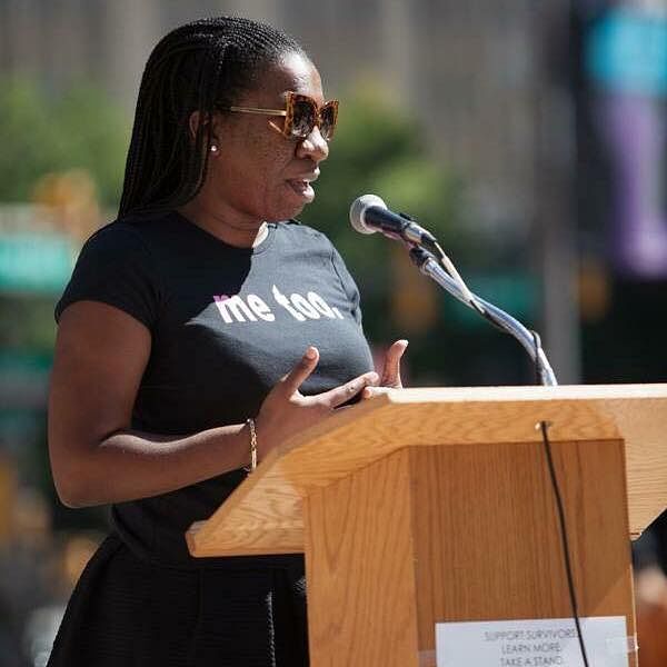 Tarana Burke, the woman who started the ‘Me Too’ campaign in 2007. &nbsp;