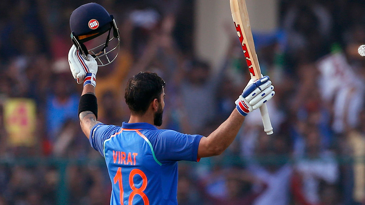 Virat Kohli is only 29 years old and has already made 34 centuries and around 10,000 runs.