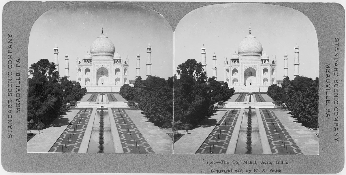 A 1906 photograph of Taj Mahal by WS Smith. (Photo Courtesy: <a href="http://bit.ly/2hRbwQU">Wikipedia Commons</a>)