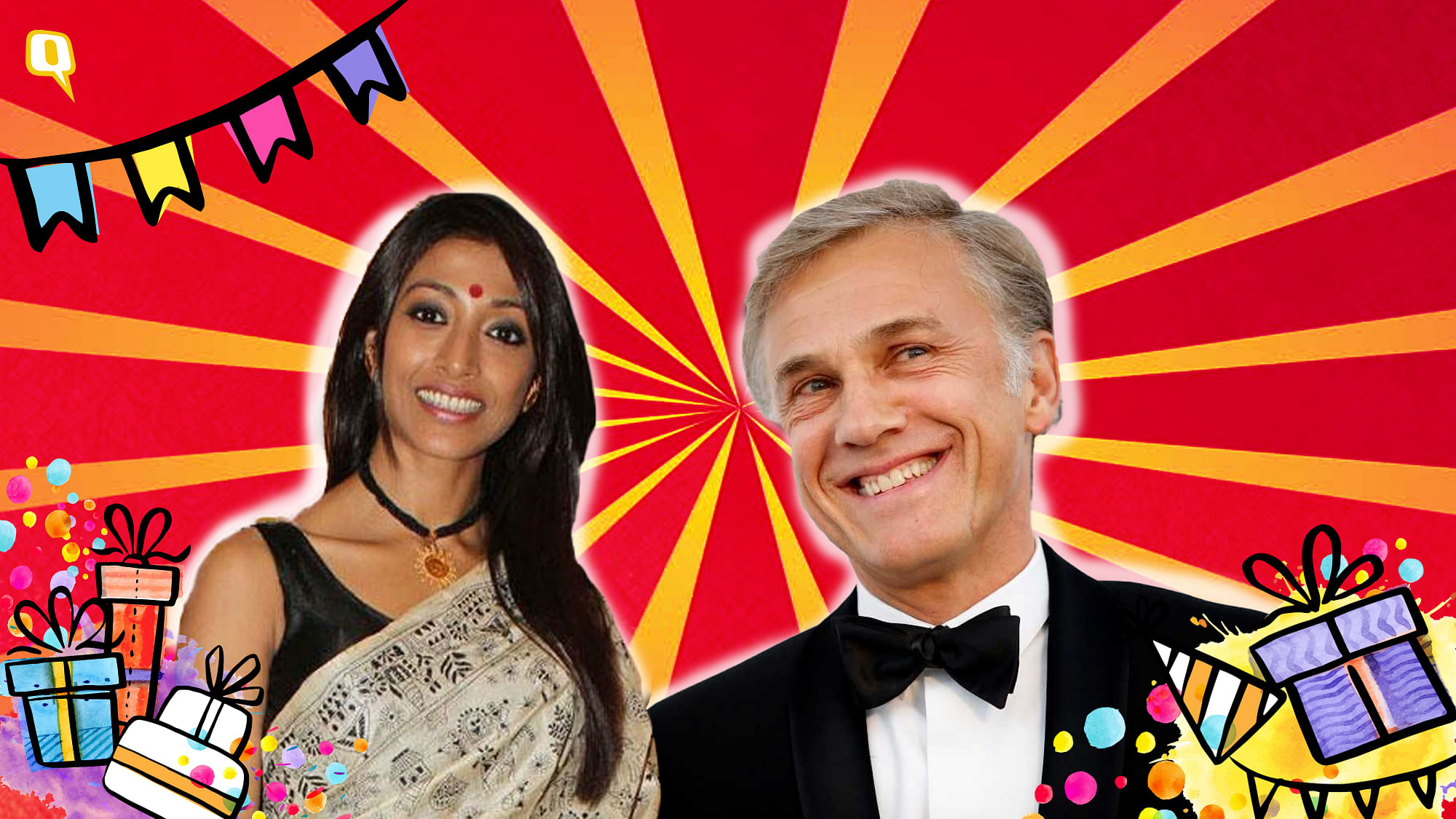 On the list are Indian actor Paoli Dam and Hollywood actor Christoph Waltz.