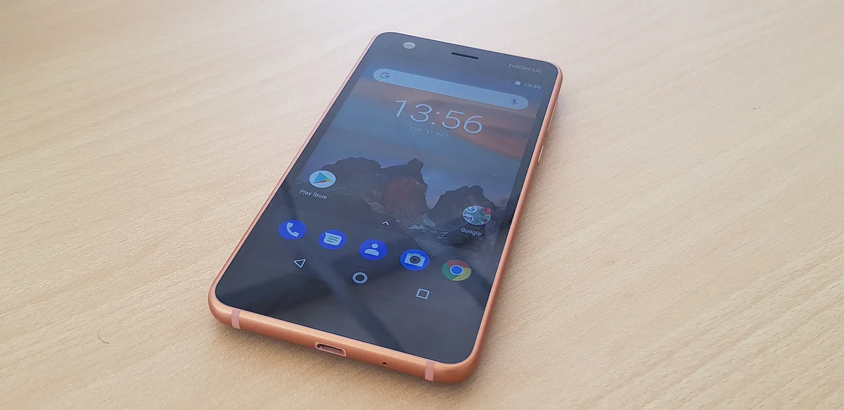 The design and finishing quality of the Nokia 2 is similar to that of other phones Nokia Android phones. 