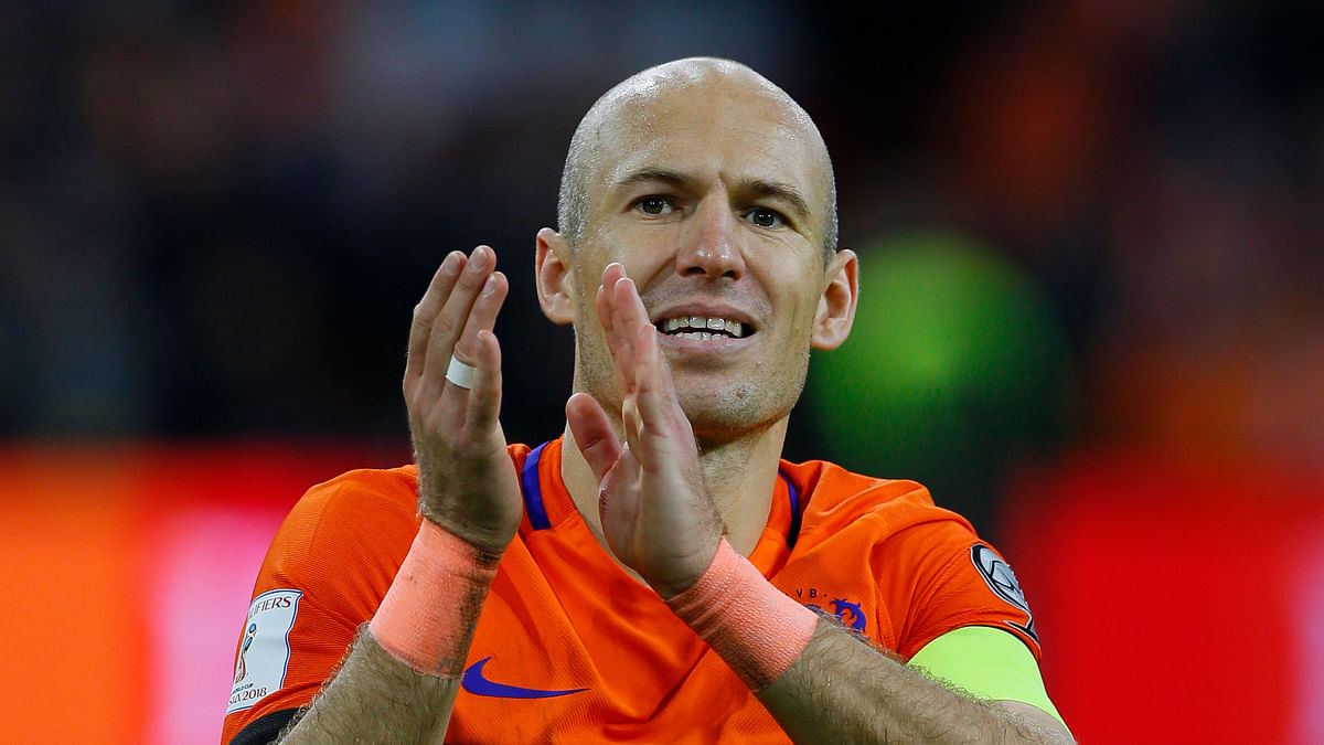 Arjen Robben Retires From International Football After 14 Years
