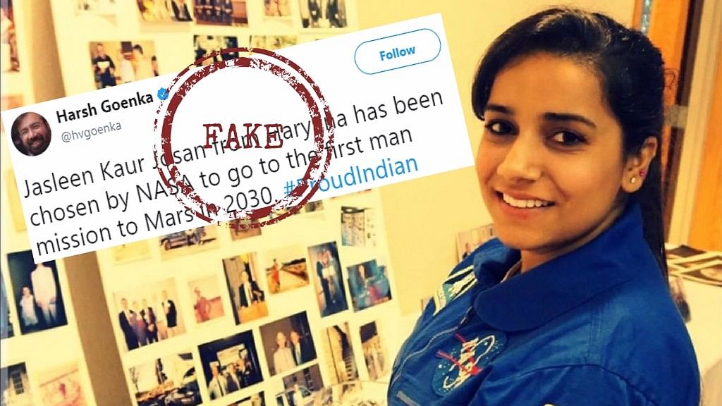 

Has Jasleen Kaur Josan become the first Indian astronaut to join the 2030 Mars Mission?