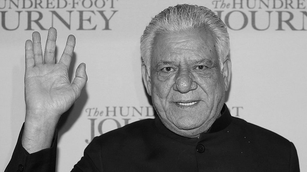 Om Puri touched many hearts.