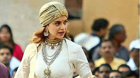 Kangana Ranaut as Rani Lakshmibai.&nbsp;