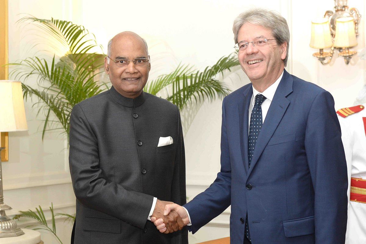 Italian PM Gentiloni’s day-long state visit to India will be the first such visit in a decade. 