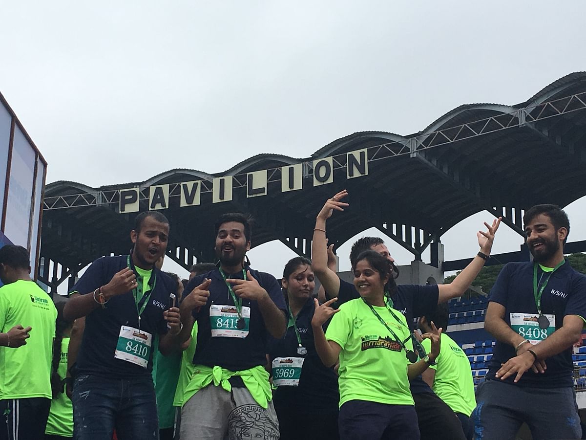 The Bengaluru Marathon was abuzz with activity after over 14,000 runners participated in the event. 