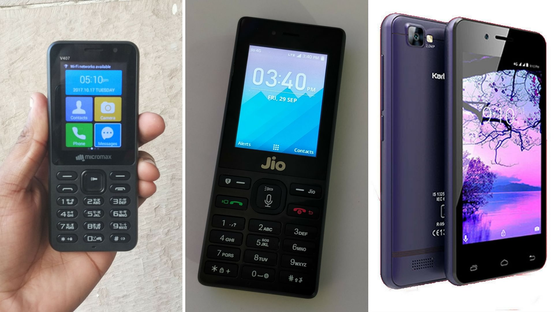 Reliance JioPhone has competition now. <i>(Photo: <b>The Quint</b>)</i>