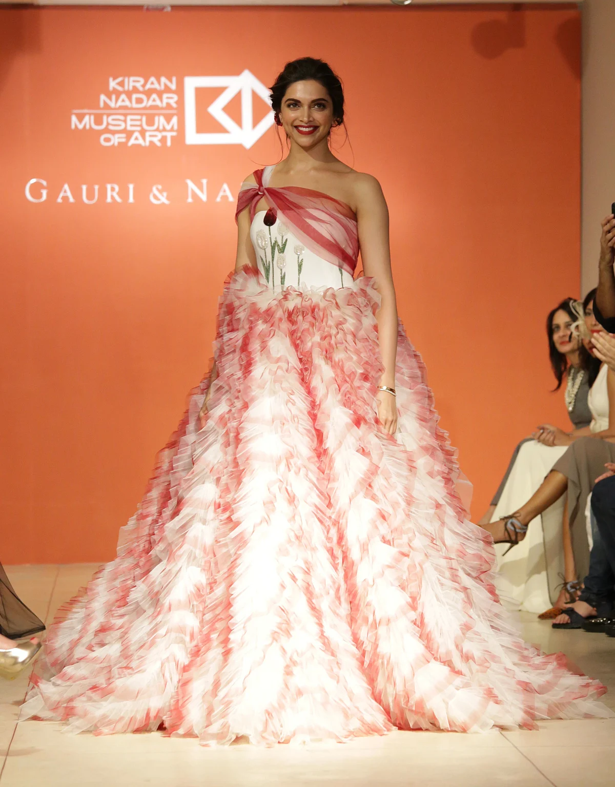 Deepika walks for Gauri & Nainika.