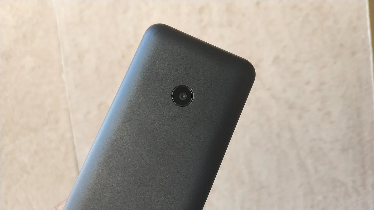 2-megapixel camera at the back. 