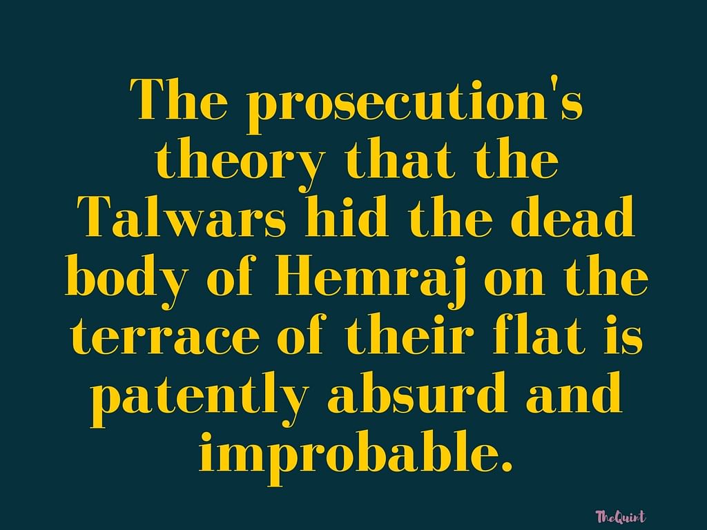 Allahabad High Court pointed out the several fallacies in the trial court’s judgment on the Aarushi-Hemraj murder.