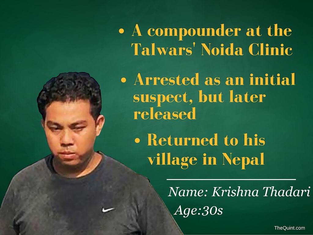 

After the Talwars were acquitted by the Allahabad HC on 12 October, meet the other suspects in the murder.
