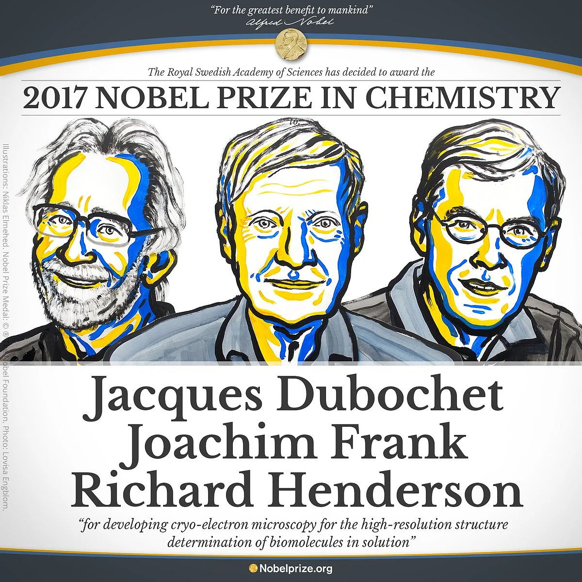 Nobel Laureates in Chemistry. (Photo Courtesy: Twitter/@NobelPrize)