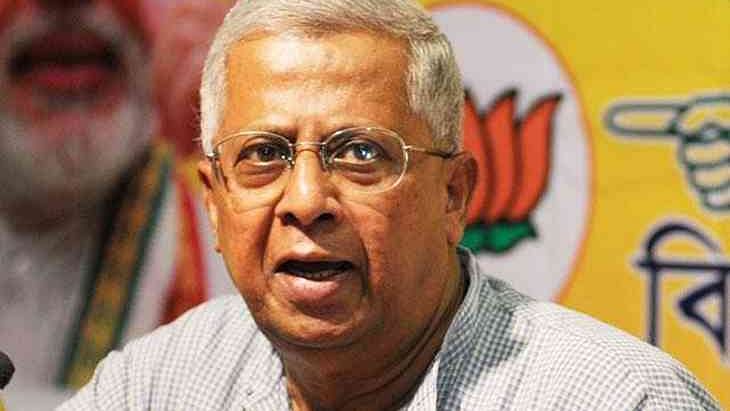 Former West Bengal BJP chief and current Governor of Tripura, Tathagata Roy.