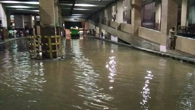 

It was the sixth rain-related death in the city in the space of three days as pockets of the city were flooded by heavy rain.