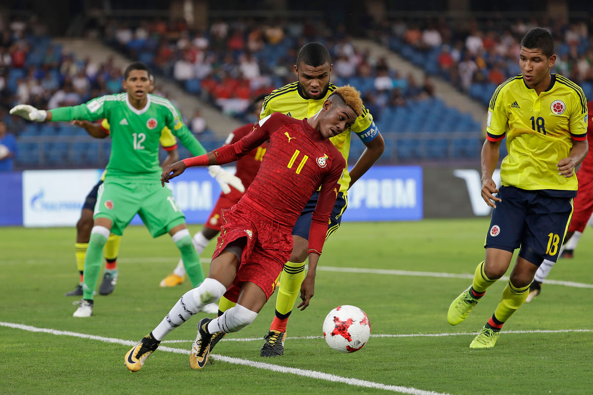 The two-time champions Ghana got off to a great start in the FIFA U-17 World Cup.