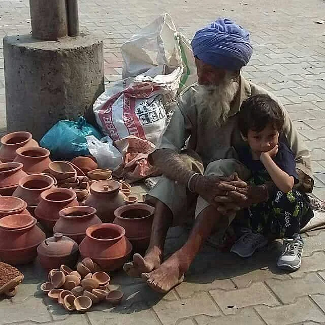 “Waiting for a customer. If someone come and purchases, we can also celebrate Diwali”