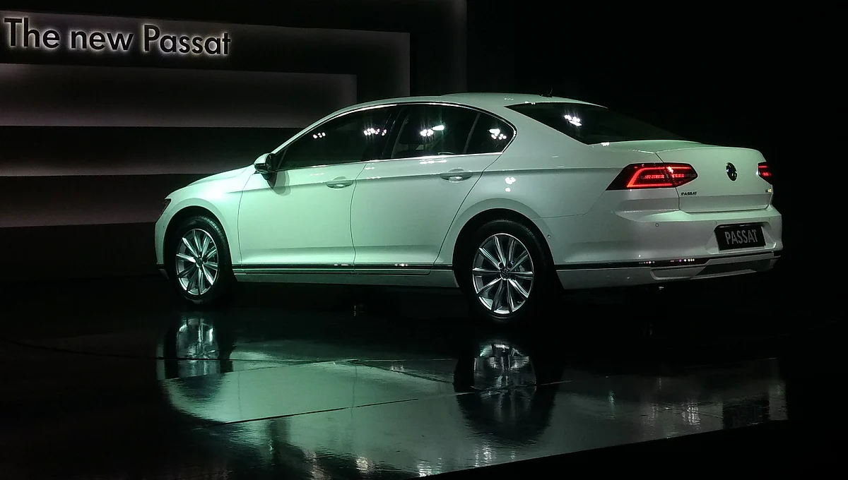 The Passat has a very understated design. 