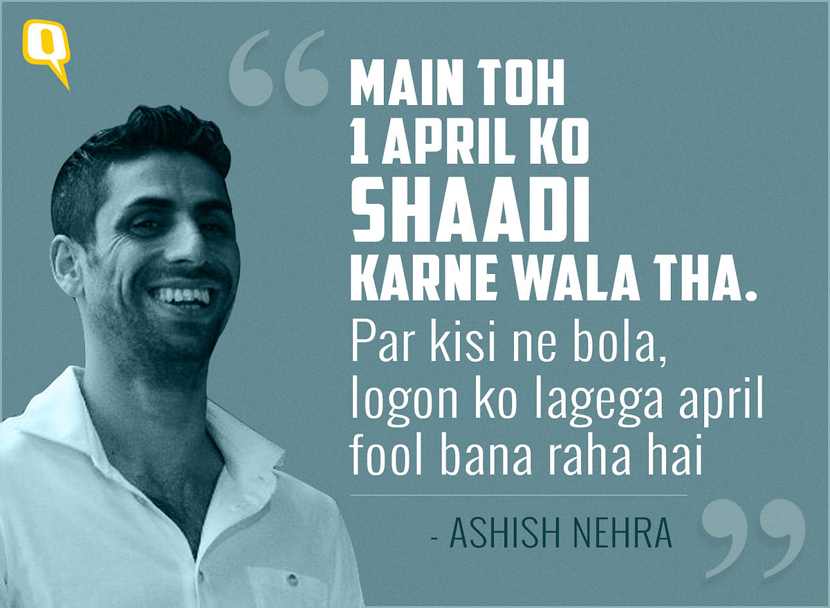 6 times Ashish Nehra was well, Ashish Nehra.