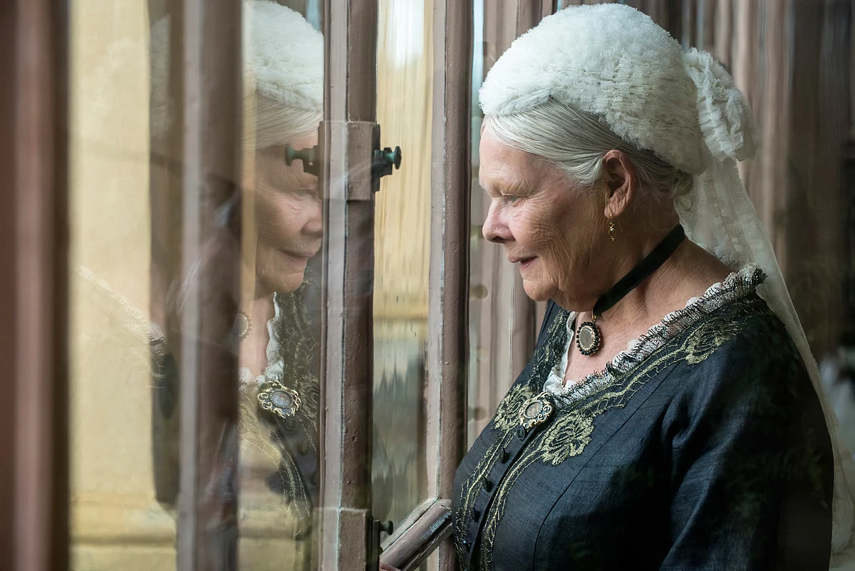 Judi Dench in a scene from <i>Victoria & Abdul. </i>