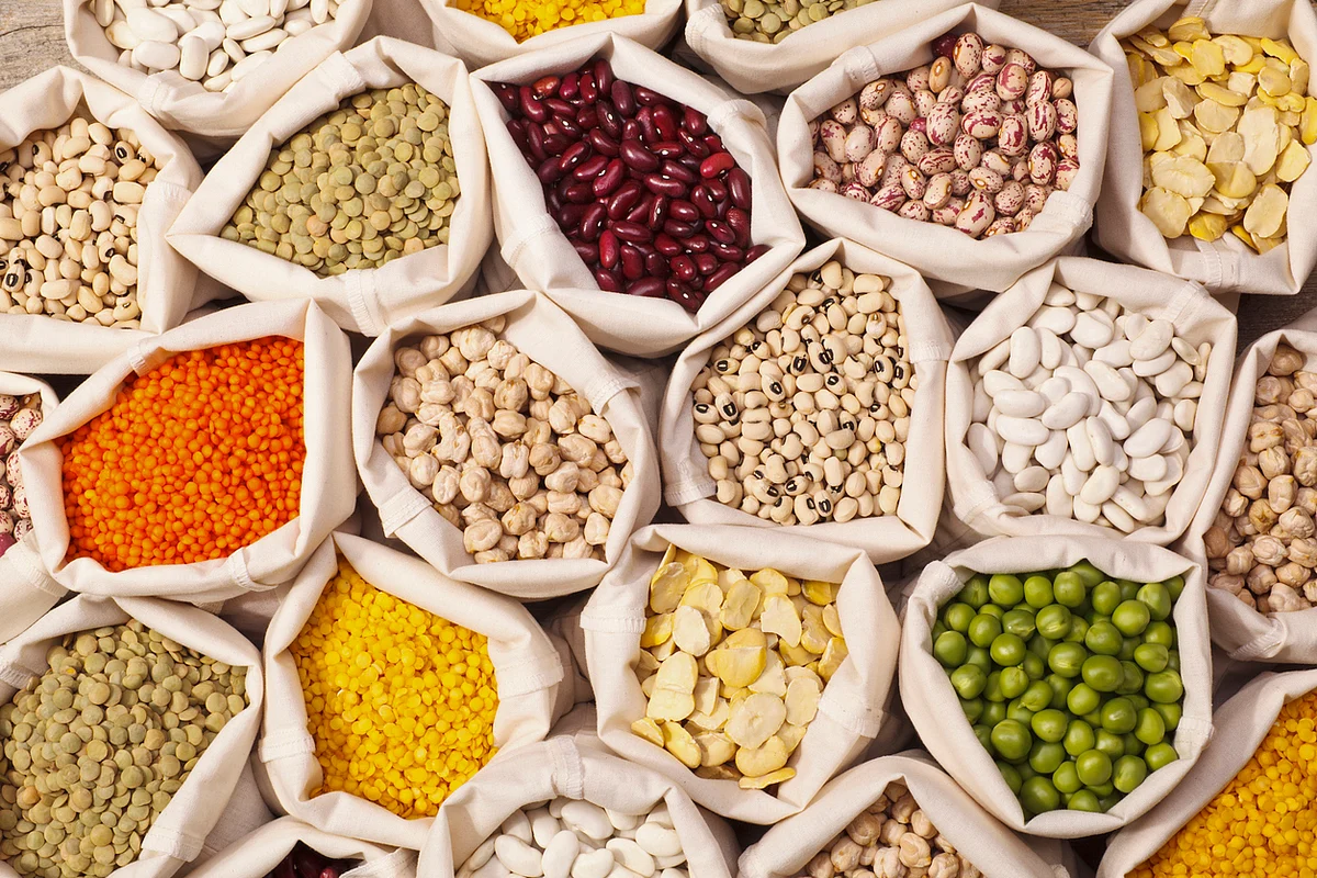 Legumes come in various shapes and sizes and are a rich source of iron. 