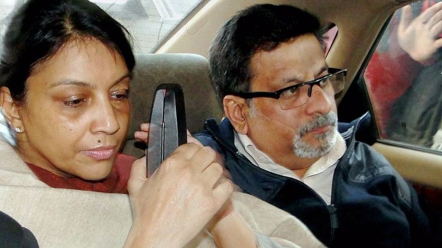 File photo of Aarushi’s parents, Rajesh and Nupur Talwar.
