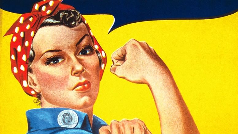 Image of ‘Rosie the Rivete’, a cultural icon of World War II has been used for representational purposes.