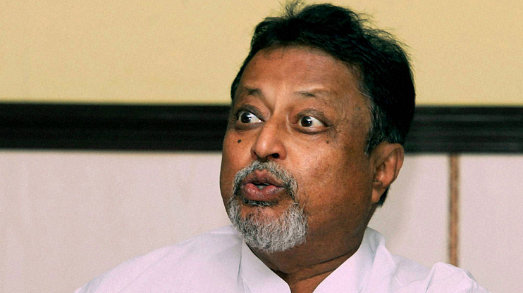 Former TMC and present BJP leader Mukul Roy.