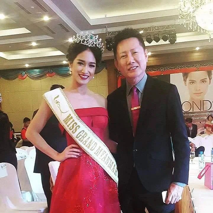 Shwe Eain Si came second at the Miss Universe Myanmar competition winning the title of Miss Grand Myanmar, and was due to represent her country at the Miss Grand International competition later this month.