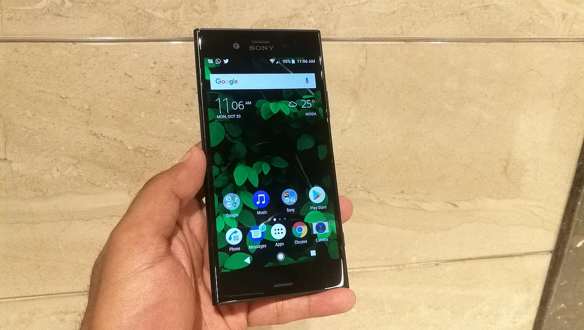 The XZ1 gets just an IPS display. Downgrade from the 4K on the XZ Premium