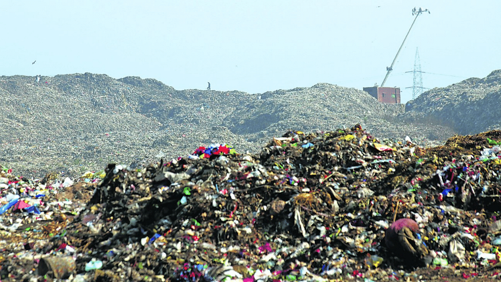 Deonar waste dumping ground.