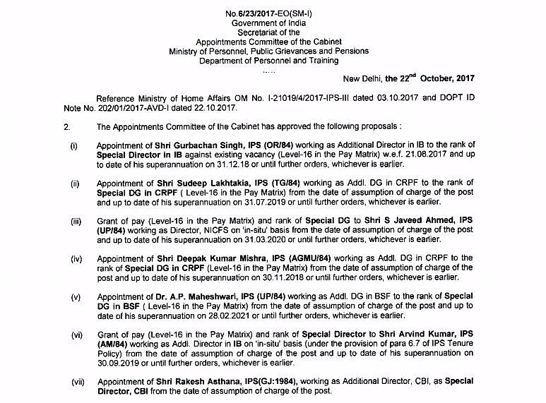 CBI Officer Asthana’s Promotion is Illegal, Says Prashant Bhushan