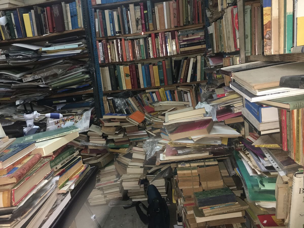 

Owned by Govindaraju, this store hidden in a garage in Chennai is a treasure chest for every book lover.