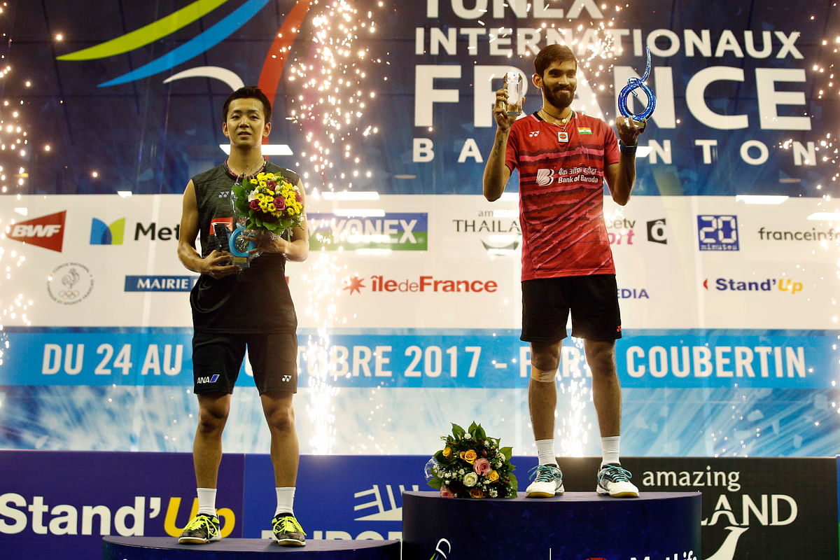 Kidambi Srikanth won the French Open Super Series on Sunday to bag his fourth title of the season.