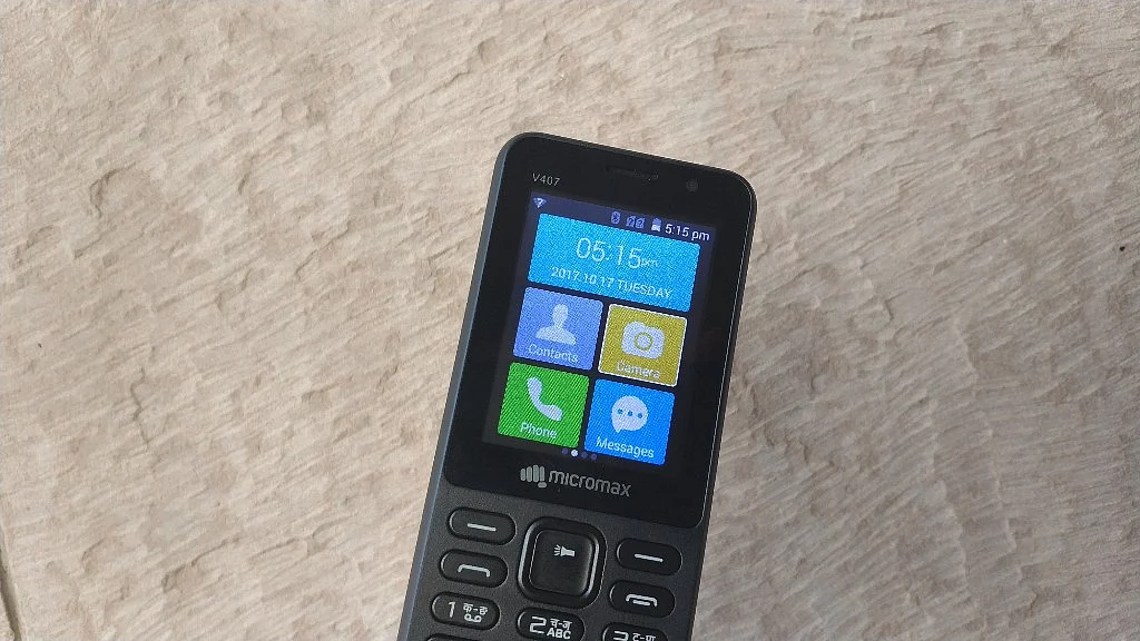 Micromax Bharat-1 supports 4G VoLTE connectivity. <i>(Photo: <b>The Quint</b>)</i>