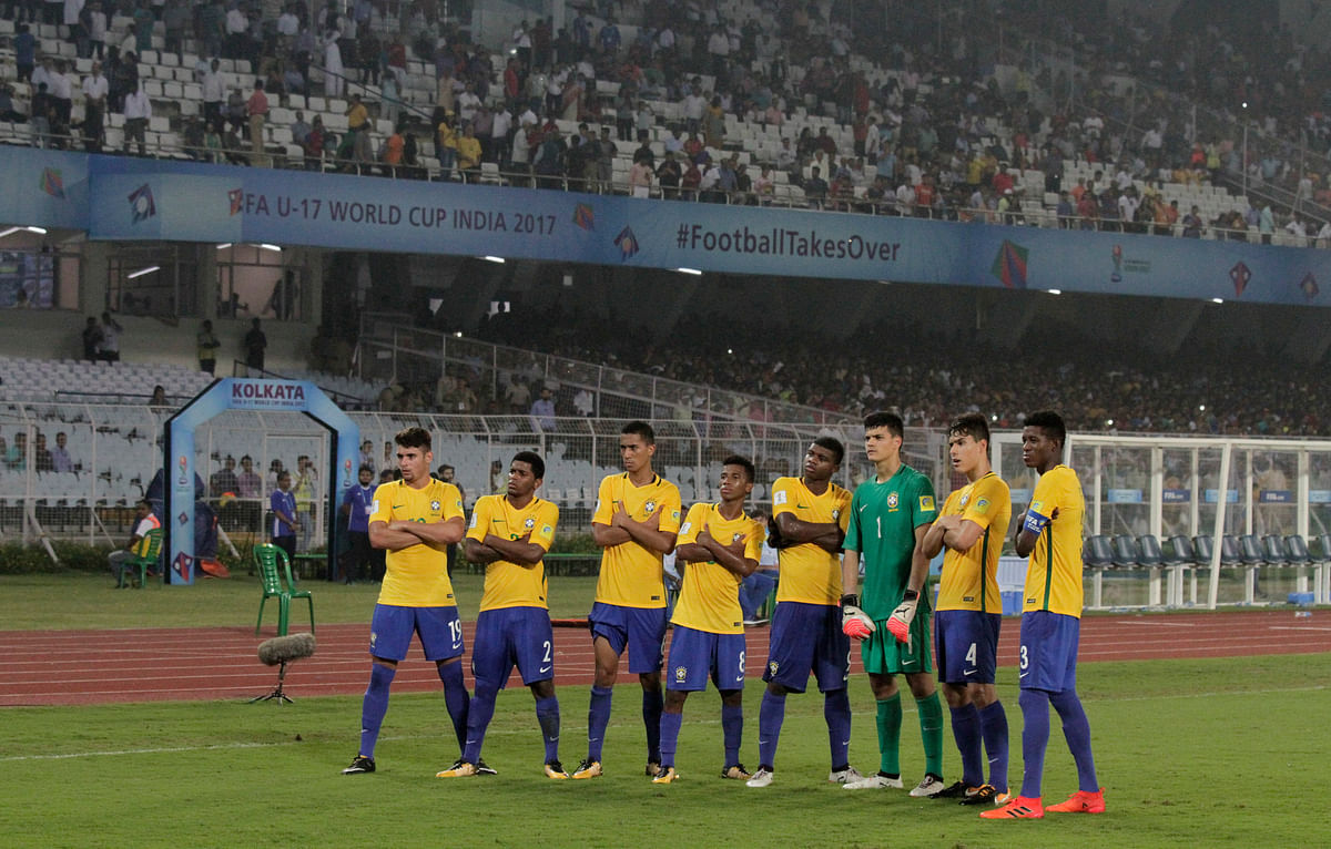 FIFA U-17 World Cup: Brazil beat Mali to finish third in the competition in Kolkata on Saturday. 