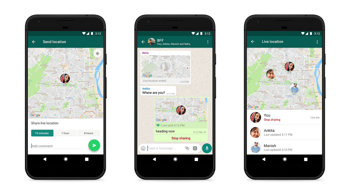 The latest feature on the messaging app will be available on Android and iOS in the coming weeks. 