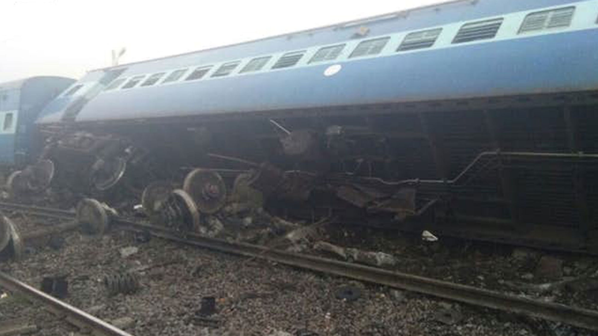 Train derailed in Chitrakoot, Uttar Pradesh