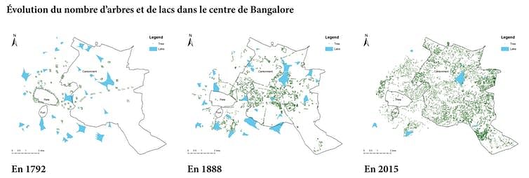 The central areas of Bangalore had 1960 open wells in 1885; today, there are fewer than 50.