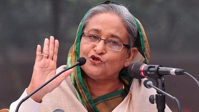 File photo of Bangladesh PM Sheikh Hasina.