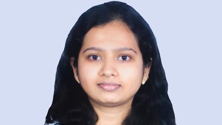 Geethanjali, 27,  fell from the 10th floor of her office building.&nbsp;